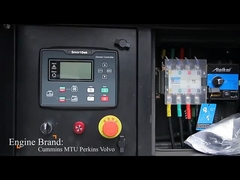 शक्स 100kva 80kw EPA प्रमाणपत्र डीजल जनरेटर