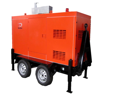 खरीदें 1500rpm 1800rpm ट्रेलर डीजल जेनरेटर तीन चरण कमिंस पावर प्लांट online manufacture