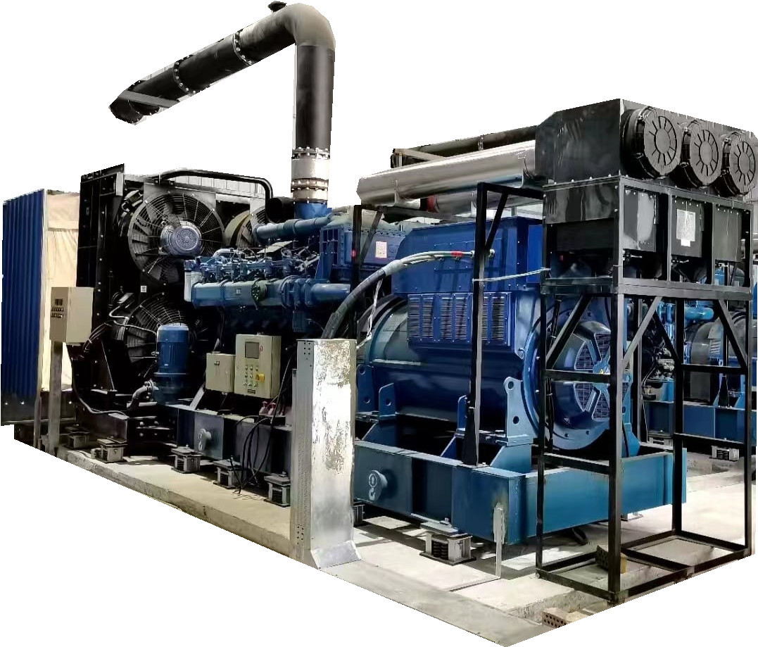 Industrial 2 Mega Silent Generator MTU Engine Power