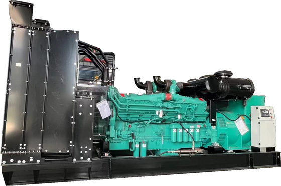1800rpm मेगा साइलेंट जेनरेटर 1000kva कमिंस डीजल इंजन OEM