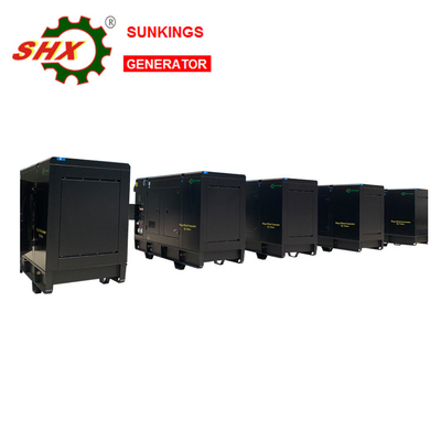 120KW स्टैंडबाय डीजल जेनरेटर पर्किन्स साउंडप्रूफ सिंगल फेज 50Hz