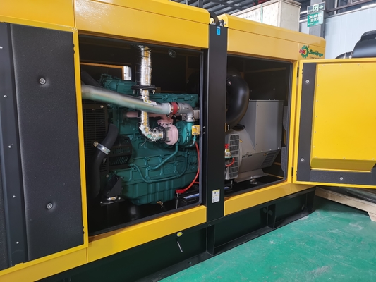320kw वोल्वो पेंटा जेनरेटर 400kva औद्योगिक स्टैंडबाय डीजल पावर प्लांट सेट करें