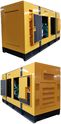 600kw कमिंस डीजल जेनरेटर एटीएस के साथ साइलेंट टाइप सेट करें: