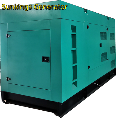 500kva कमिंस डीजल जेनरेटर सेट थ्री फेज साउंड प्रूफ जेनरेटर