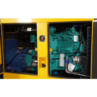 600kVA 480KW अल्ट्रा साइलेंट इको-फ्रेंडली इलेक्ट्रिक वाटर-कूल्ड टाइप Genset डीजल जनरेटर