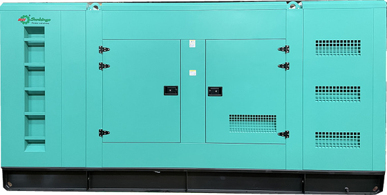 कमिंस इंजन सेट सुपर साइलेंट के साथ 500kva डीजल जेनरेटर