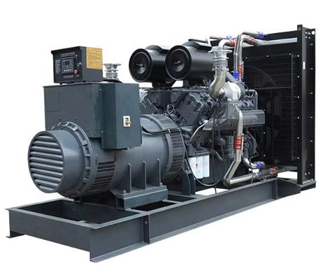 100KVA ओपन फ्रेम डीजल जनरेटर सेट SHX आउटडोर के लिए पावर इंजन के साथ डीजल जनरेटर इलेक्ट्रिक प्लांट