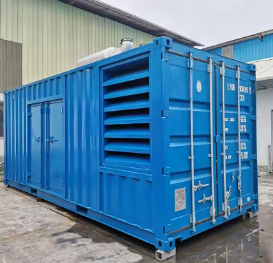 1350KVA सुपर साइलेंट डीजल जनरेटर सेट पावर इंजन SHX डीजल जनरेटर कंटेनर जनरेटर इलेक्ट्रिक प्लांट अल्टरनेटर जनरेटर औद्योगिक के लिए