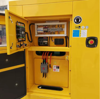 SHX 65KVA सुपर साइलेंट डीजल जनरेटर सेट इंटेलिजेंट कंट्रोल पैनल वाटर कूल्ड इलेक्ट्रिक प्लांट्स डीजल इंजन जनरेटर होम बैकअप बिजली के लिए