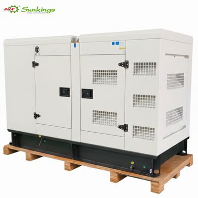 Sunkings 100 Kva सुपर साइलेंट इलेक्ट्रिक पावर डीजल जनरेटर कीमतें पर्किन्स के लिए पानी शीतलन प्रणाली के साथ