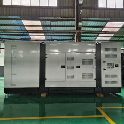 साइलेंट नेचुरल गैस कमिंस जनरेटर सेट कस्टम 500kw 625kva पावर प्लांट के लिए वाटर कूल्ड जनरेटर के साथ फैक्ट्री प्राइस
