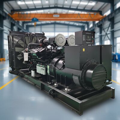 Cummins KTA38-G9 600kw 800kw 1000kw 1250kva Open Type Diesel Generator with Three Phase Genset diesel Generator for Power Plant
