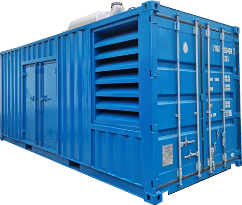 72dB मेगा साइलेंट बैकअप जेनसेट 1000kw इमरजेंसी स्टैंडबाय पावर जेनरेटर