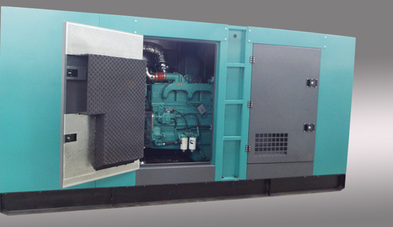 500kva इमरजेंसी साइलेंट पावर प्लांट 380V हाई वोल्टेज कमिंस 50 हर्ट्ज जेनरेटर