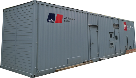 16 सिलेंडर 2000kva कंटेनर डीजल जेनरेटर 400V इलेक्ट्रिक पावर जेनरेटर