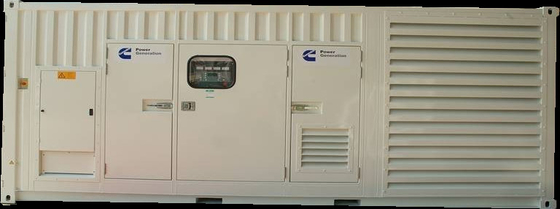 ComAp नियंत्रक 2500kva कंटेनर डीजल जेनरेटर ध्वनिरोधी