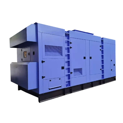 100% कॉपर 800kva डीजल जेनरेटर 640kw कमिंस साउंडप्रूफ स्टैंडबाय जेनरेटर सेट